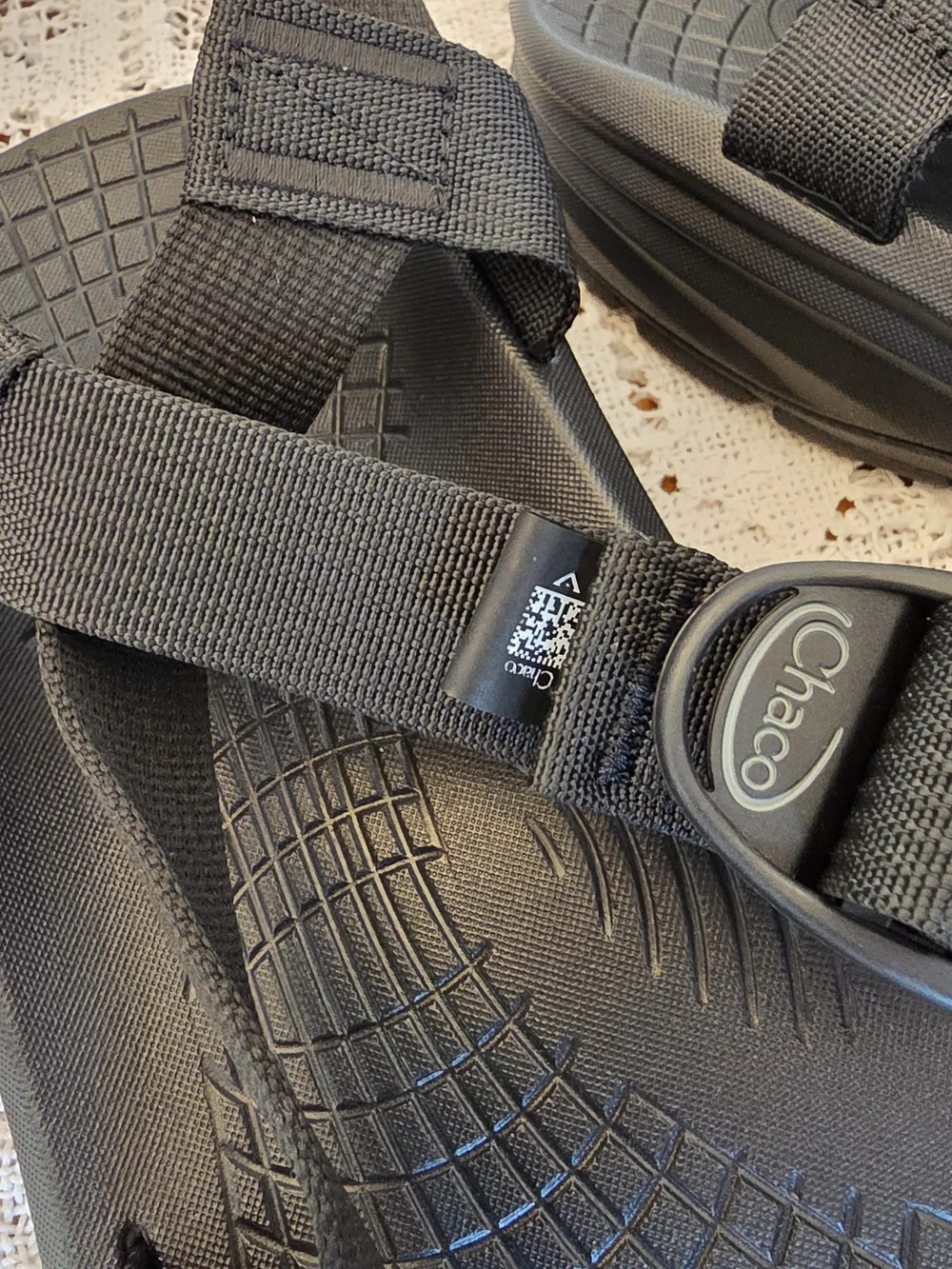 CHACO Men's Black Strapped Sport Sandals Adjustable Ankle Strap ZVOLV2, Sz 13